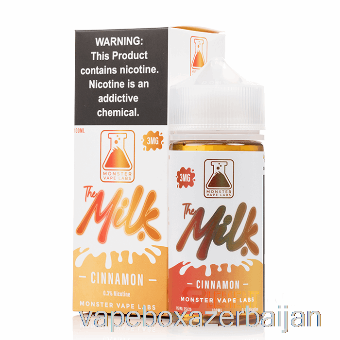 E-Juice Vape Cinnamon - The Milk - 100mL 6mg